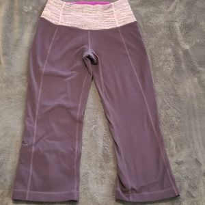 Lululemon Purple Crop Pant